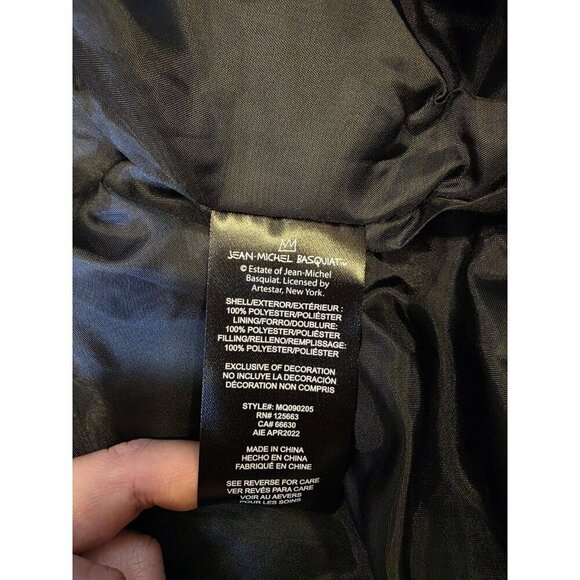 Jean-Michel Basquiat x Members only Alchemy Puffy Jacket Mens Sz XXL Hooded Coat - Picture 14 of 16